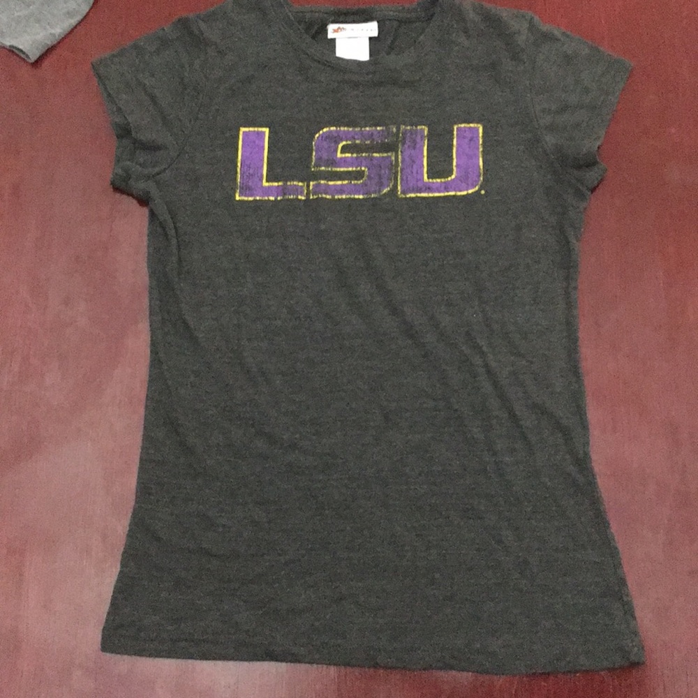 LSU T-shirt.
